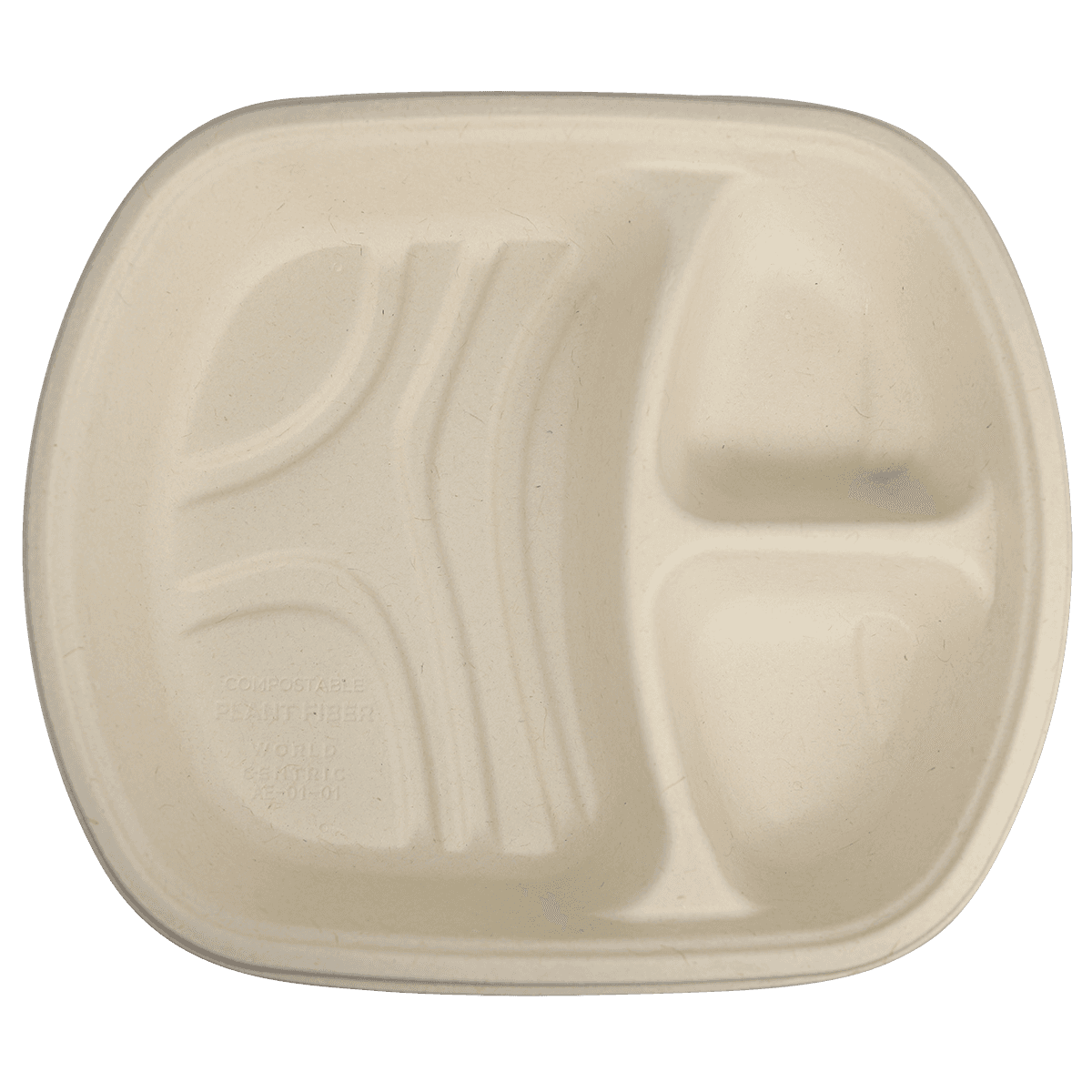 compostable and disposable tray 