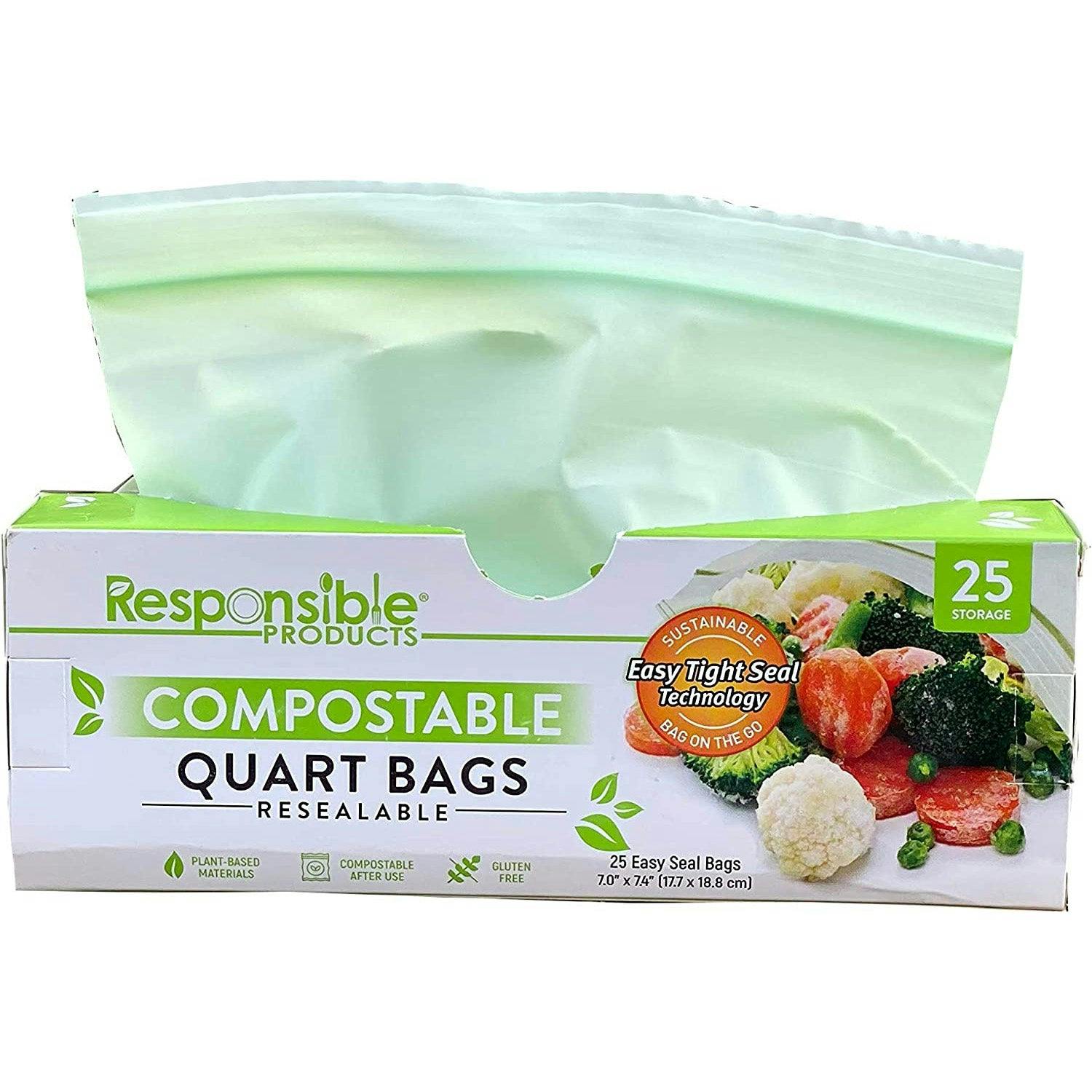 Resealable Sandwich Bags | Compostable